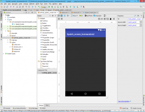Create layout android studio