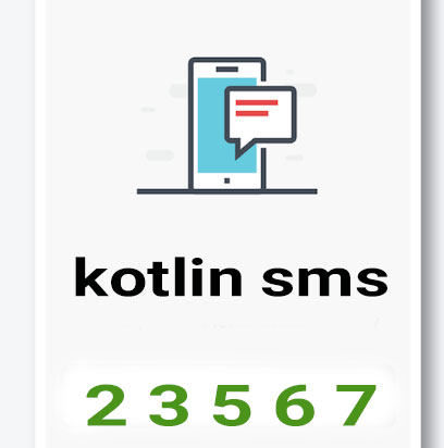 ارسال SMS دریافت اتومات kotlin- بدون پرمیشن